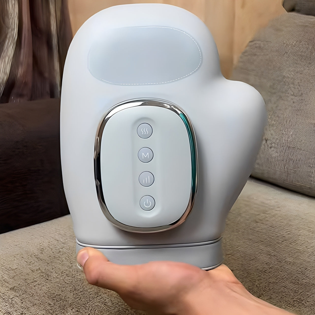 Hand Massager with Air Compression, Heat, 3 Settings & 5 Intensities, 2000mAh Rechargeable