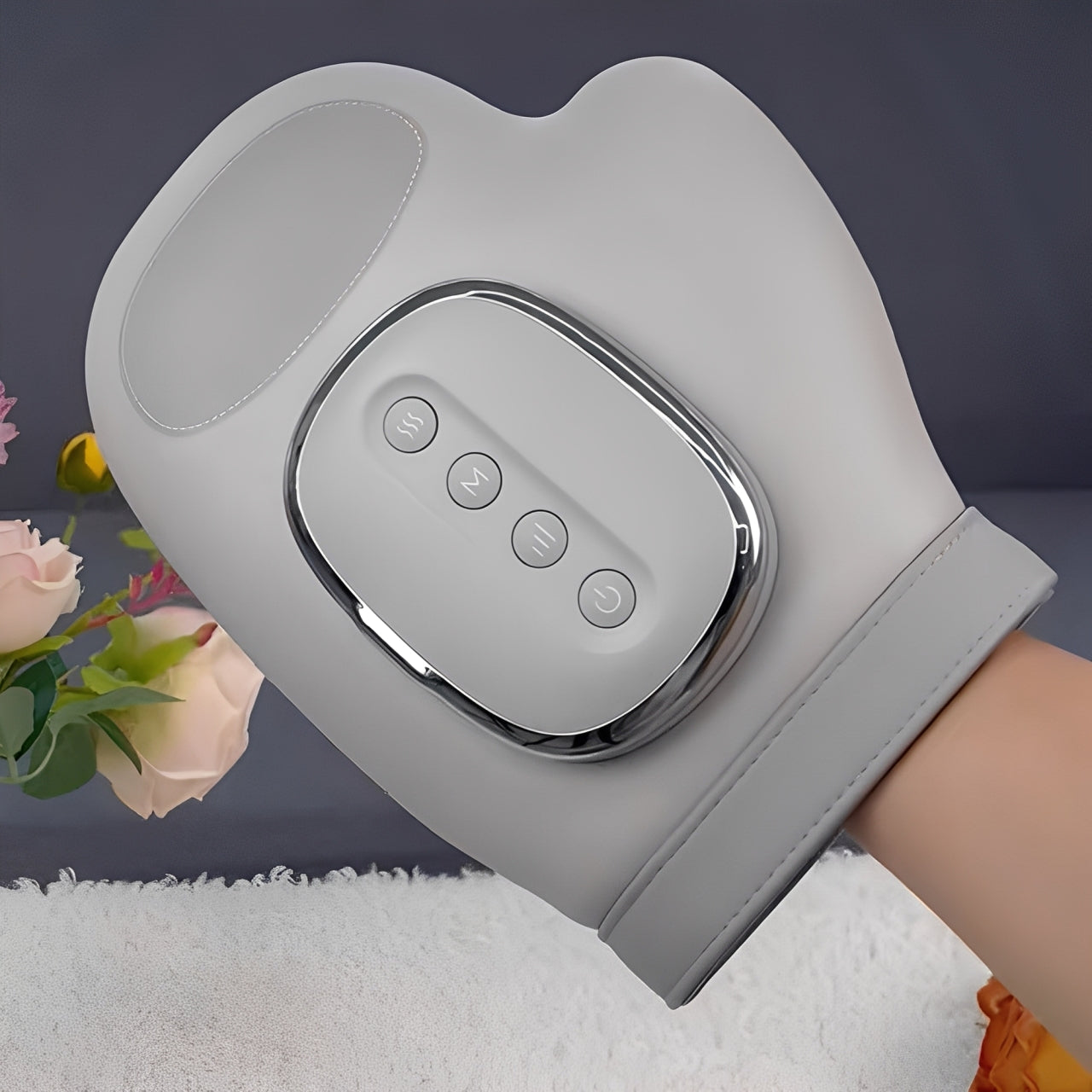 Hand Massager with Air Compression, Heat, 3 Settings & 5 Intensities, 2000mAh Rechargeable