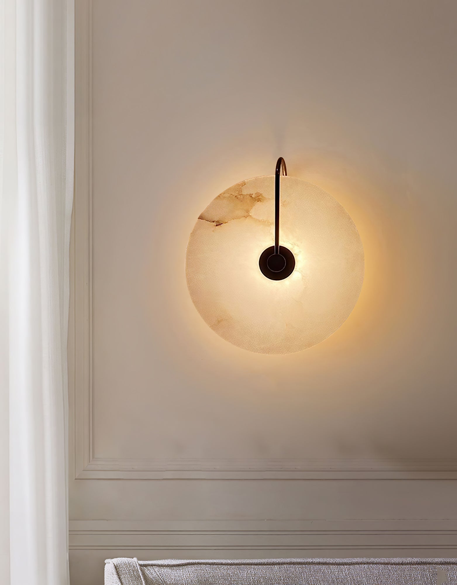 Starlight Aura LED Wall Sconce for Inviting Warmth
