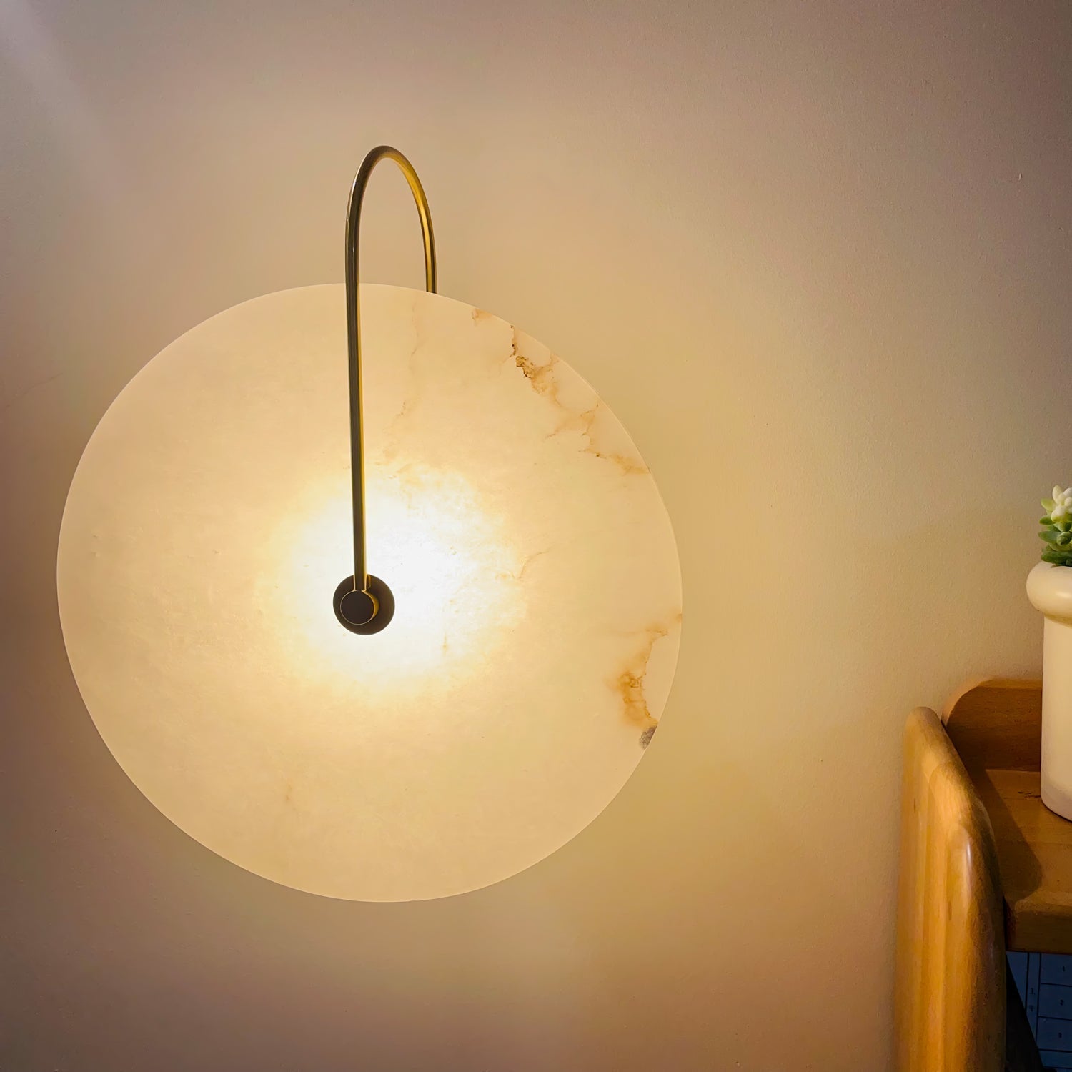 Starlight Aura LED Wall Sconce for Inviting Warmth