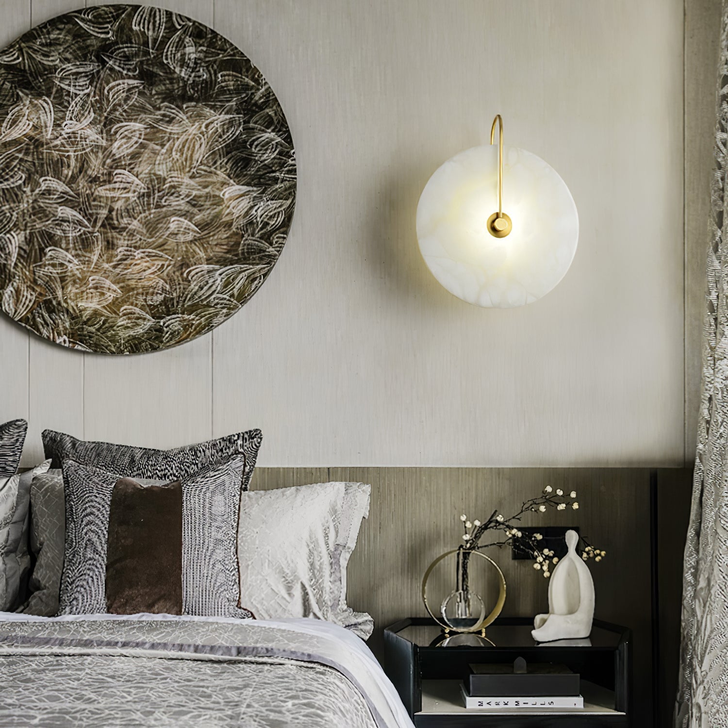 Starlight Aura LED Wall Sconce for Inviting Warmth