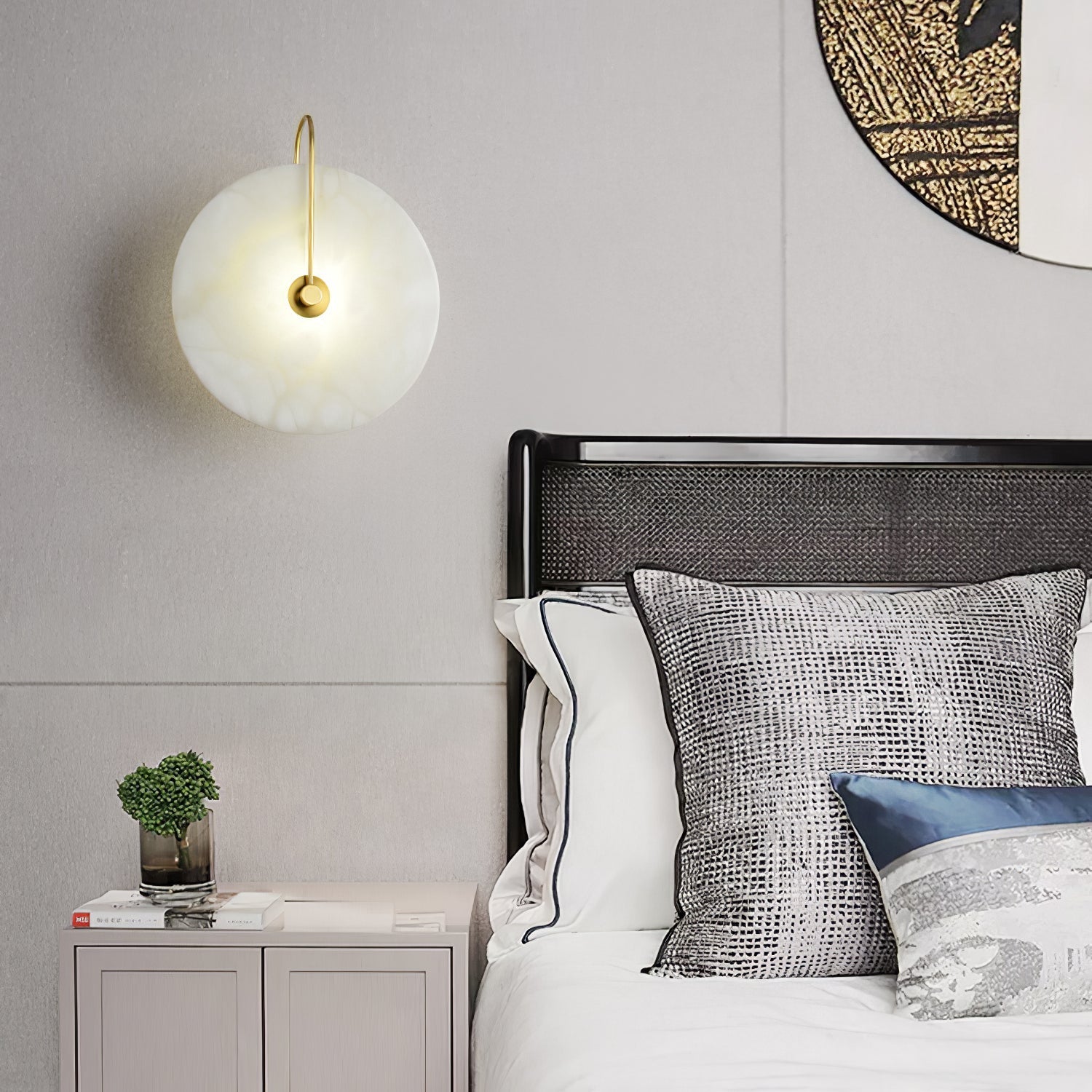 Starlight Aura LED Wall Sconce for Inviting Warmth