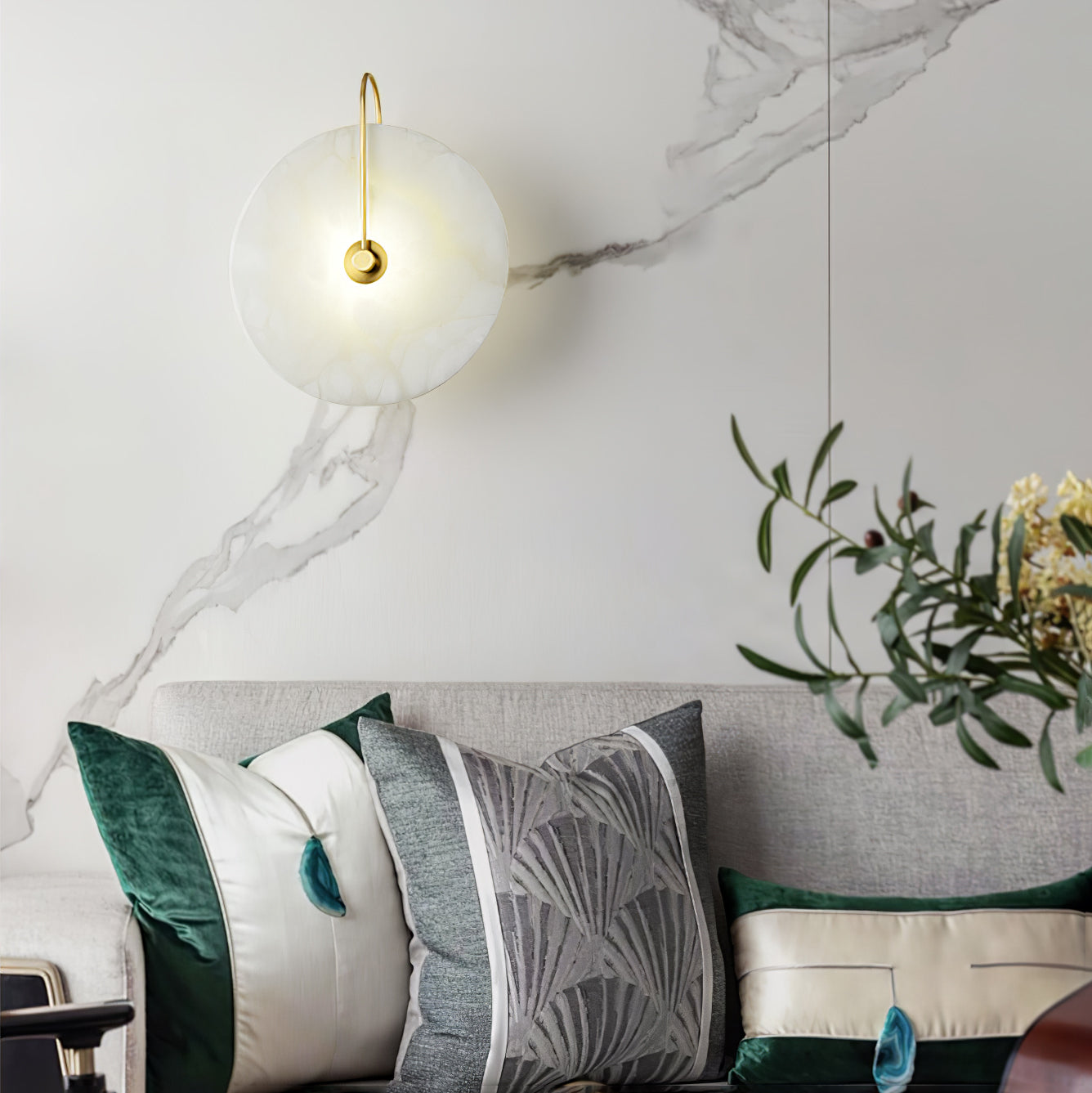 Starlight Aura LED Wall Sconce for Inviting Warmth