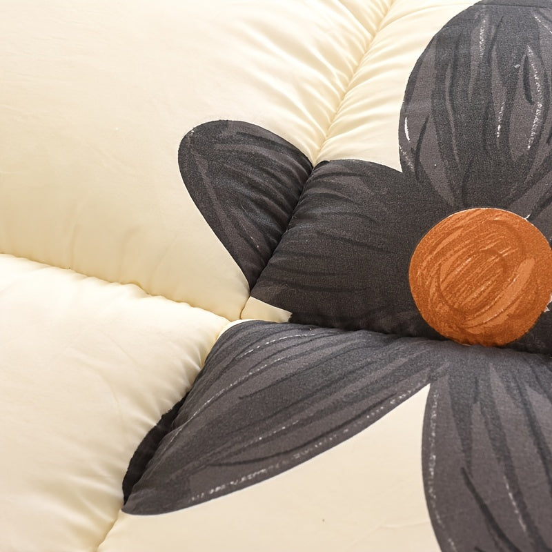 Year-Round Comforter Insert | Soft Down Substitute with Patterned Design