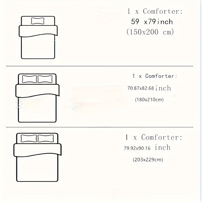 Year-Round Comforter Insert | Soft Down Substitute with Patterned Design