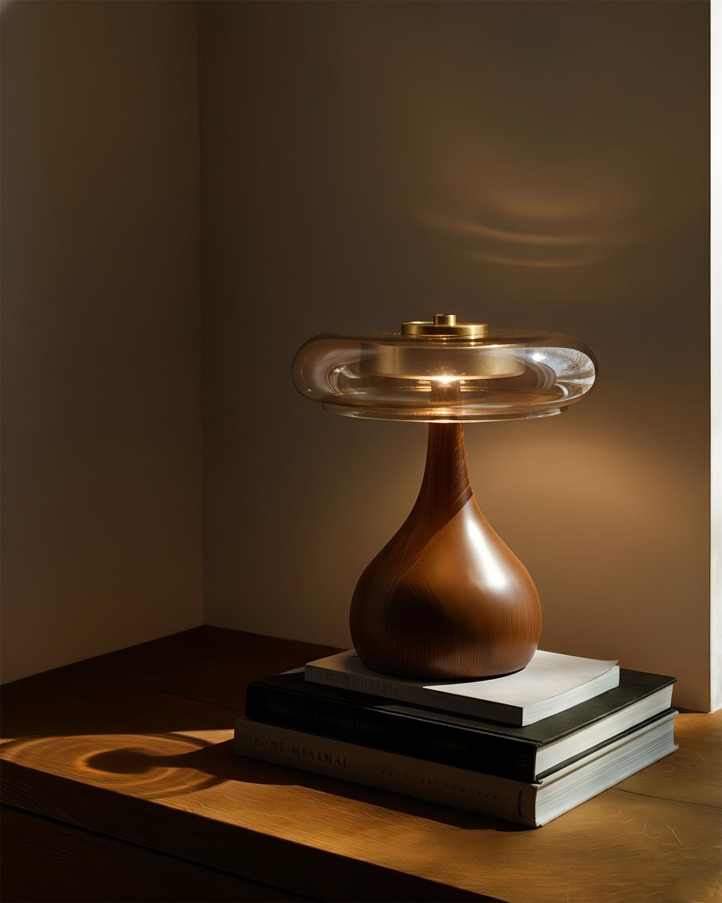 Modern Glass Table Lamp for Living Room Decoration – Elegant Design