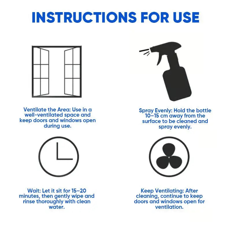 Ultimate Mold Defense Spray - Fast Acting and Long-Lasting Protection