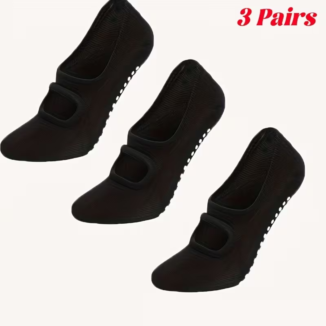 Ankle-Height Non-Slip Socks for Seniors