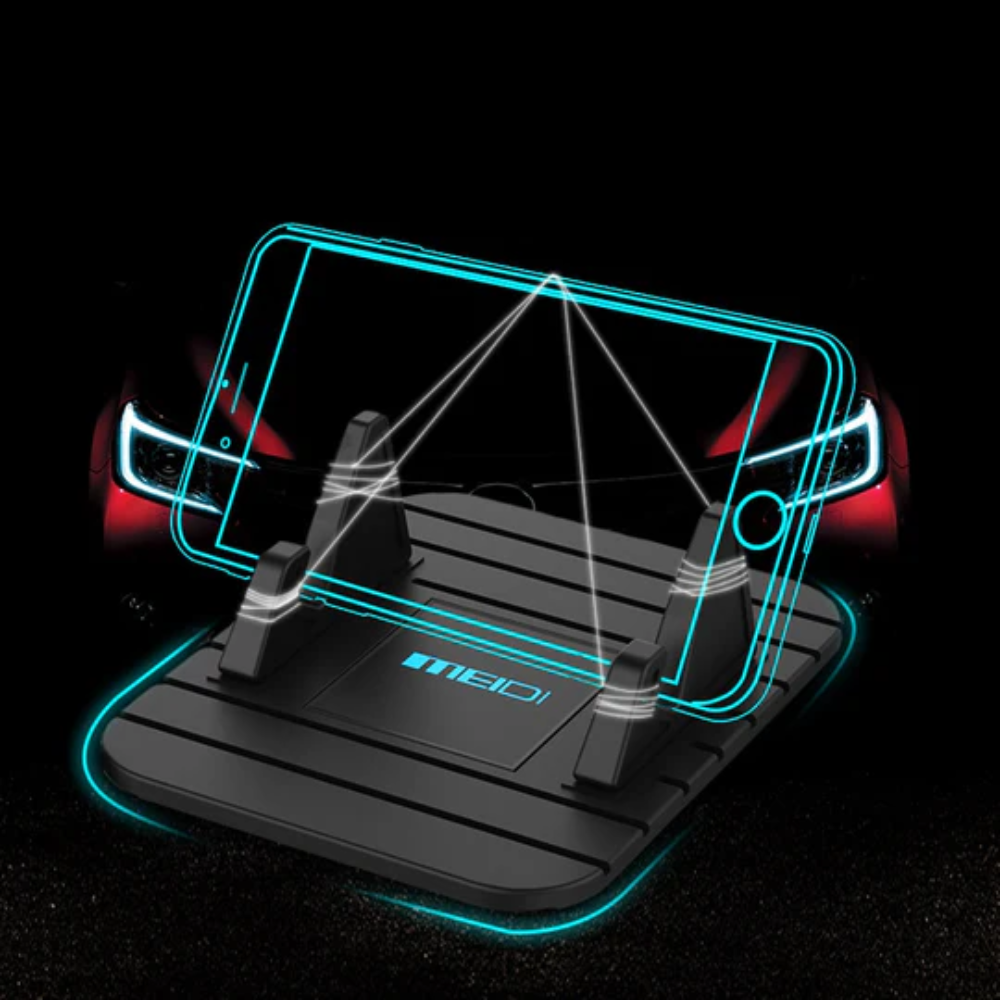 Car Phone Mount with Anti-Slip Design for Smartphones
