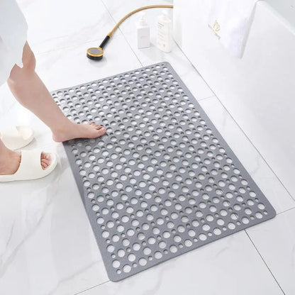 Mildew-resistant Bath Mat with Non-slip Surface and Quick Drainage System