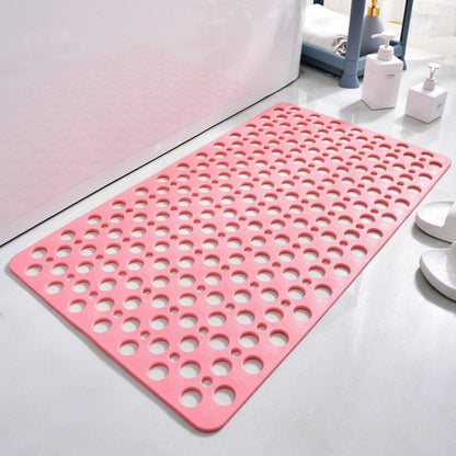 Mildew-resistant Bath Mat with Non-slip Surface and Quick Drainage System