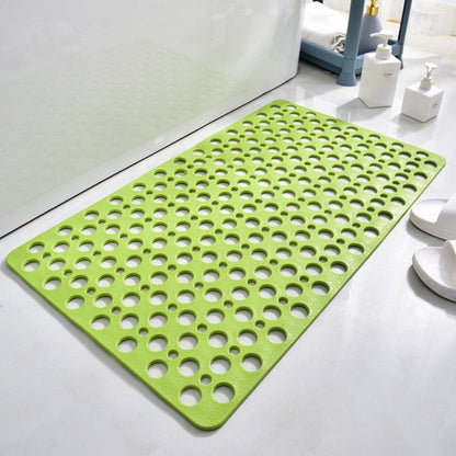 Mildew-resistant Bath Mat with Non-slip Surface and Quick Drainage System