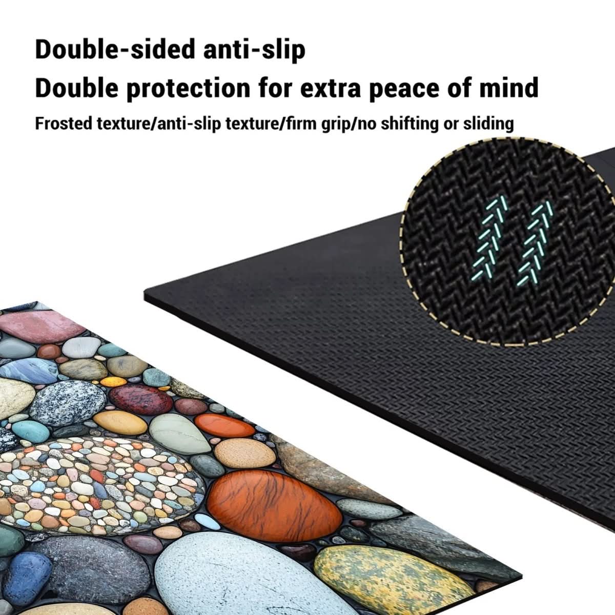 EcoDry Non-Slip Bath Mat for Safe and Comfortable Spaces
