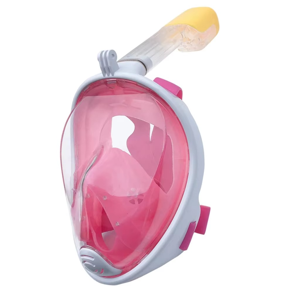 Full Face Snorkeling Mask with 180-Degree View for Easy Breathing