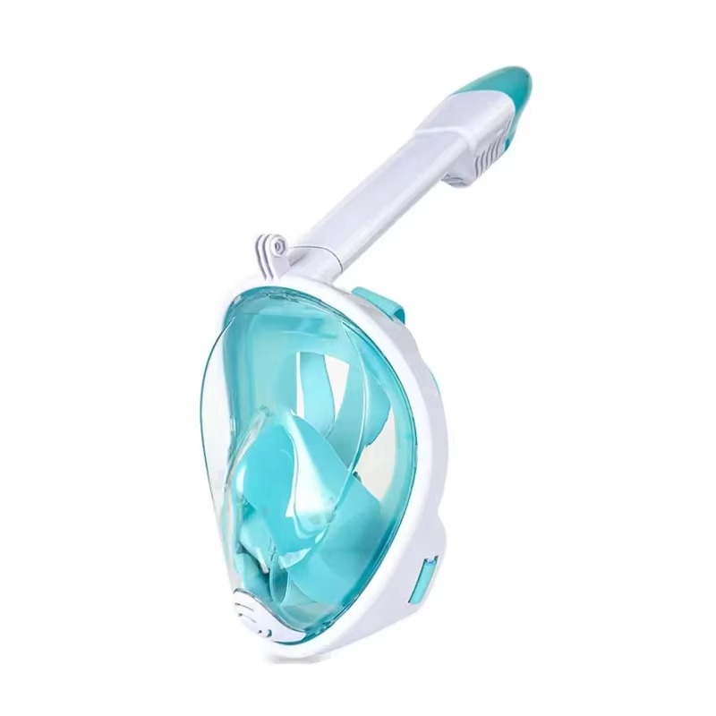 Full Face Snorkeling Mask with 180-Degree View for Easy Breathing