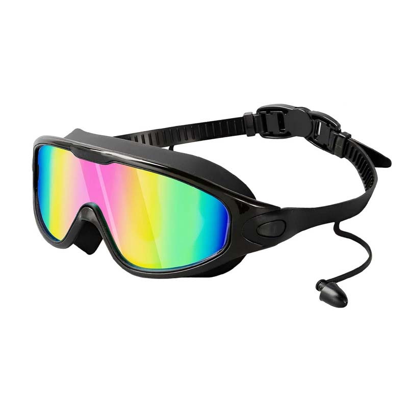 Swim Goggles with Anti-Fog Feature for Clear Underwater Vision and Comfort