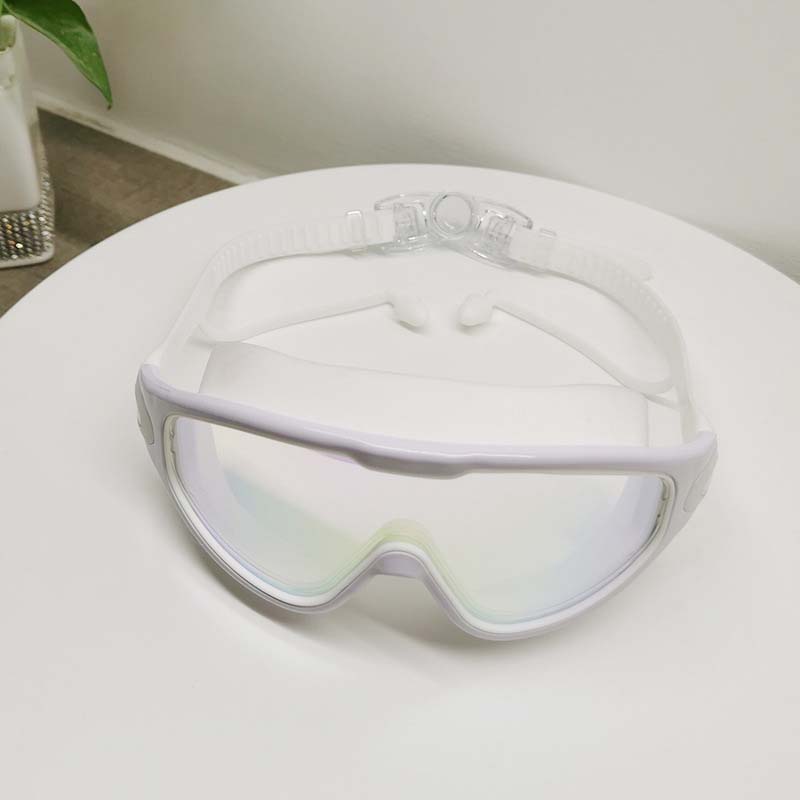 Swim Goggles with Anti-Fog Feature for Clear Underwater Vision and Comfort