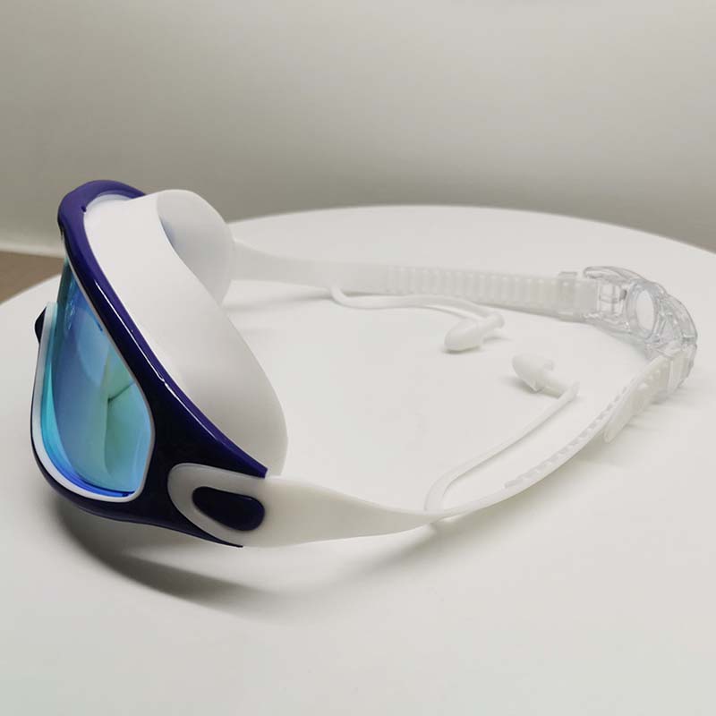 Swim Goggles with Anti-Fog Feature for Clear Underwater Vision and Comfort