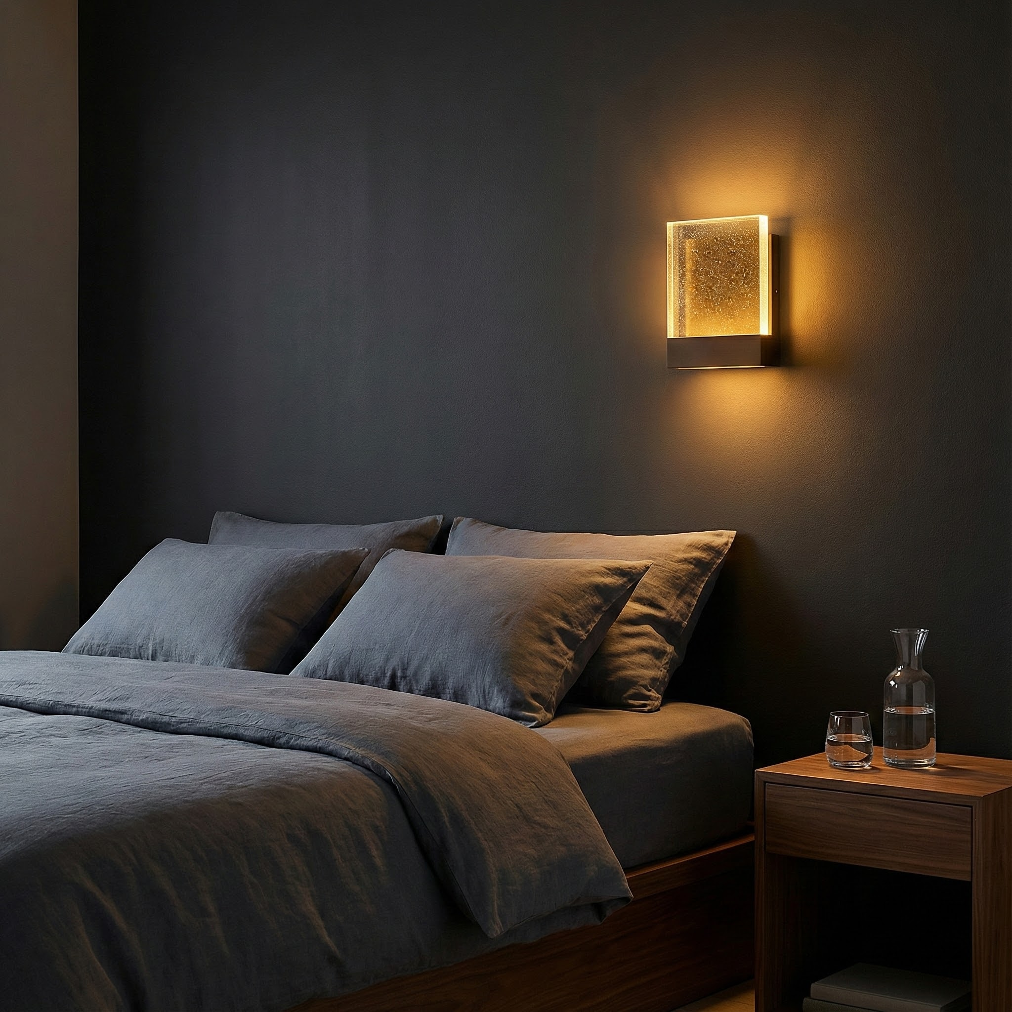 Sophisticated Stainless Steel Wall Sconce for Modern Spaces