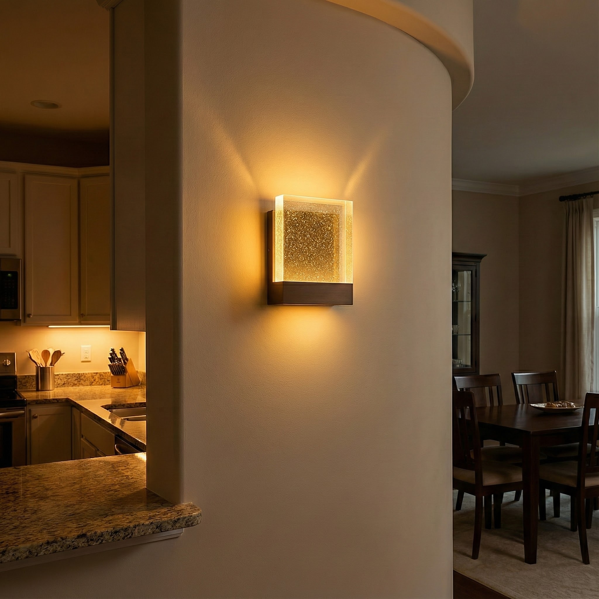 Sophisticated Stainless Steel Wall Sconce for Modern Spaces