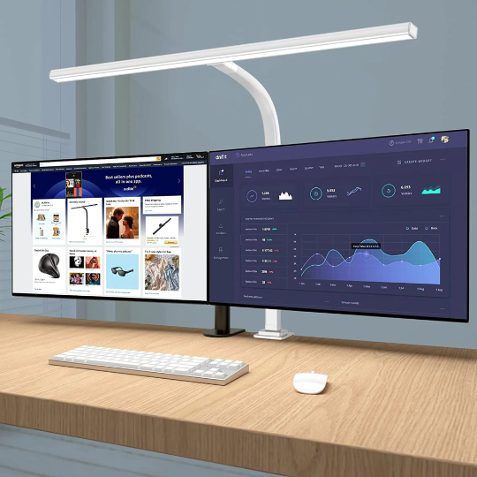 Versatile LED Desk Lamp with Adjustable Arm for Perfect Lighting