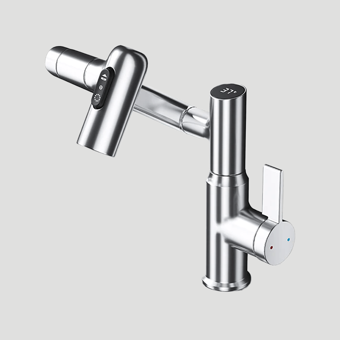 FluidFlex 360° Kitchen Faucet – Stylish and Versatile Design