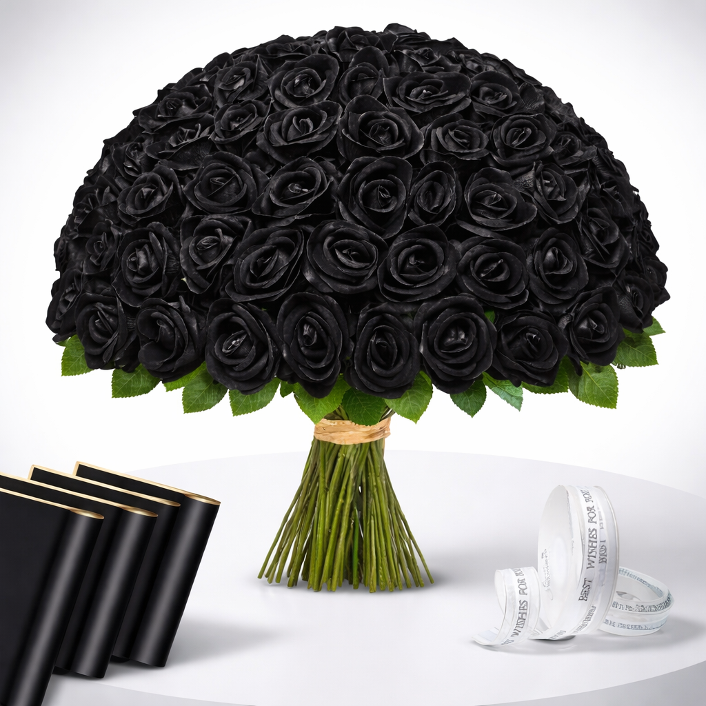 Elegant Faux Rose Bouquet for Celebrations and Gifts