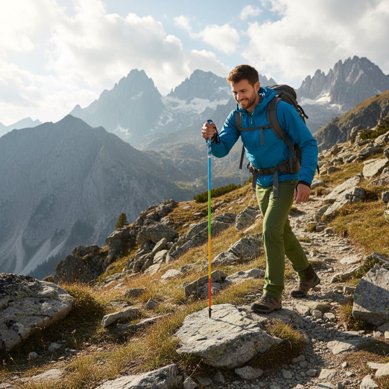 Lightweight Adjustable Hiking Poles – Compact Trekking Sticks for Stability