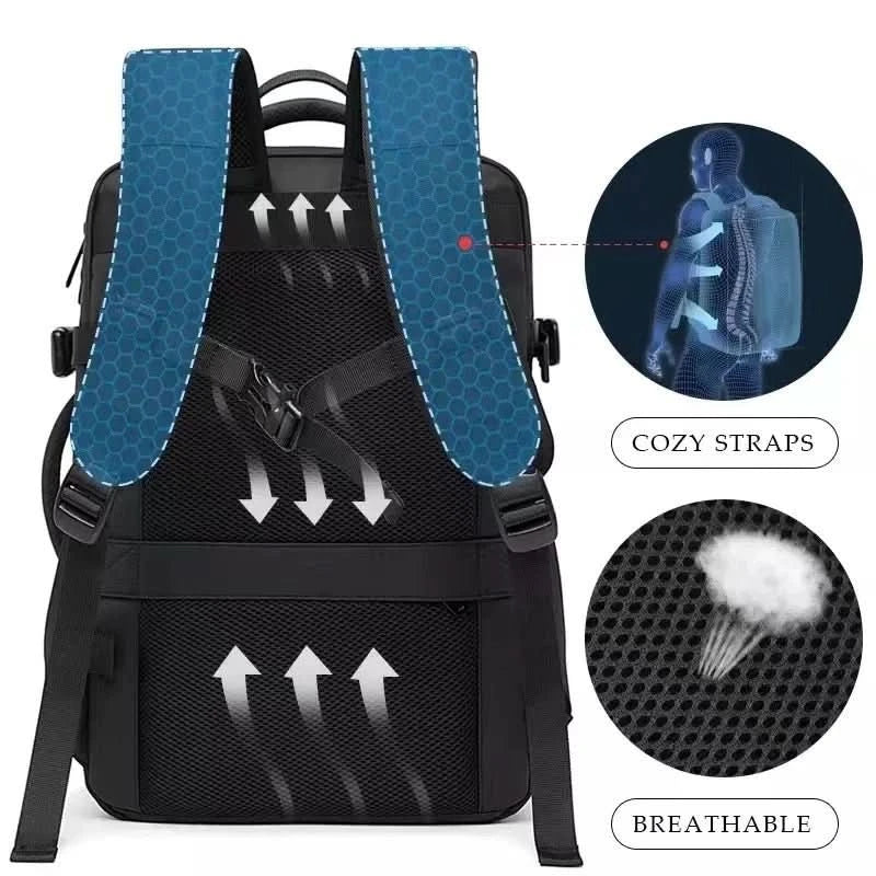 UrbanEdge Executive Backpack with Ample Storage and Tech Pocket