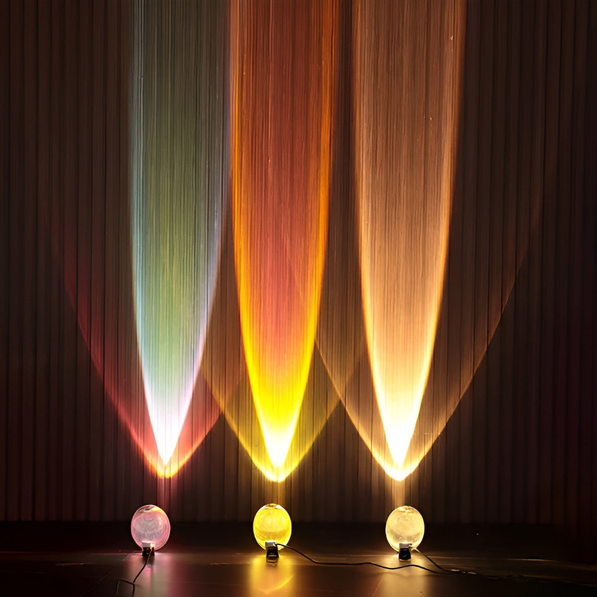 Warm Mood Lighting Oval Lamp for Tables