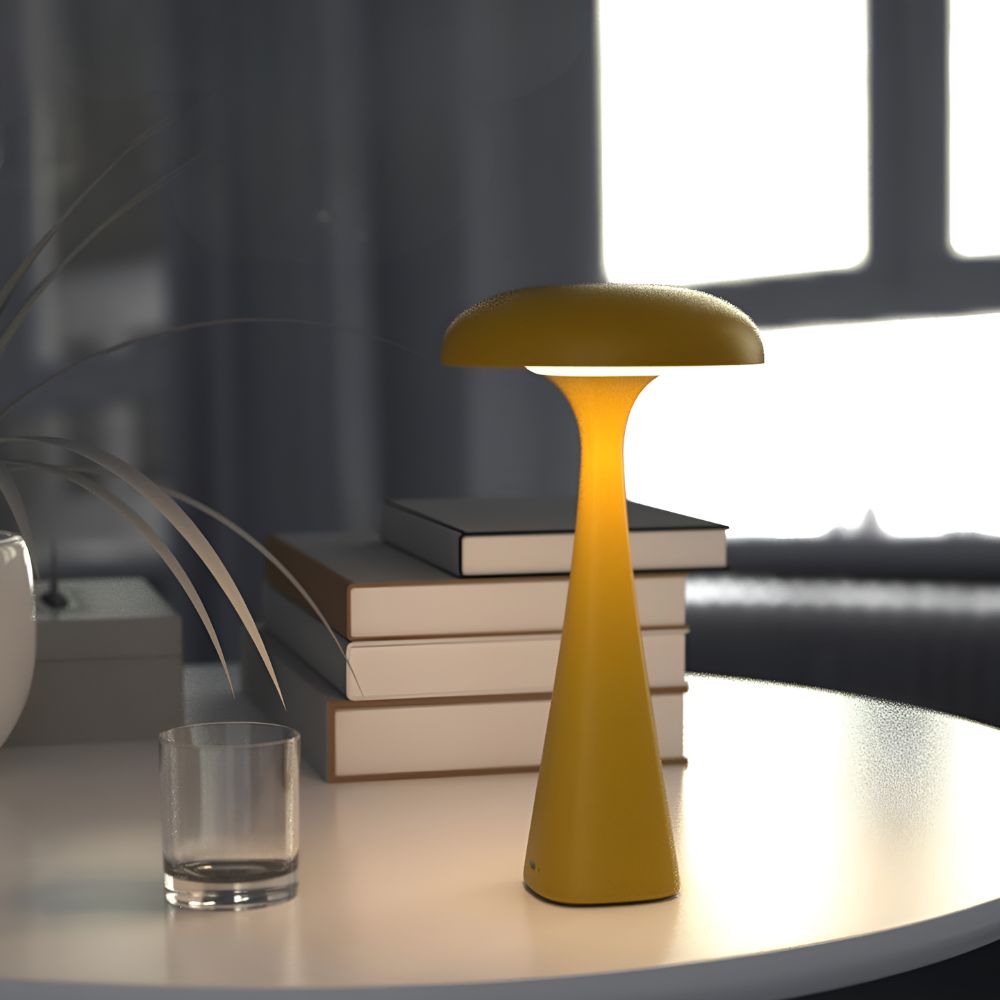 LumaWave – Modern Jellyfish-Inspired Desk Lamp for Every Space