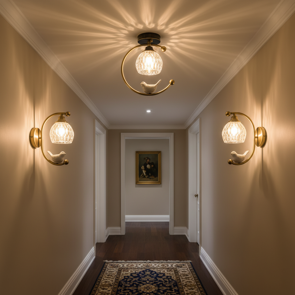Elegant Ceramic Ceiling Light Fixture for Charming Spaces