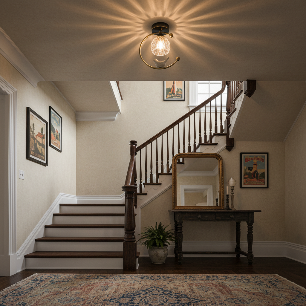 Elegant Ceramic Ceiling Light Fixture for Charming Spaces