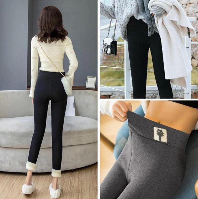Winter Leggings for Women - Fleece Lined Comfort