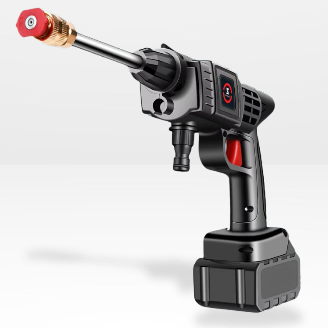 Portable Pressure Washer - 50 Bar, 21V 10000mAh, 10m Spray Range, 60 Min Runtime for Car and Patio