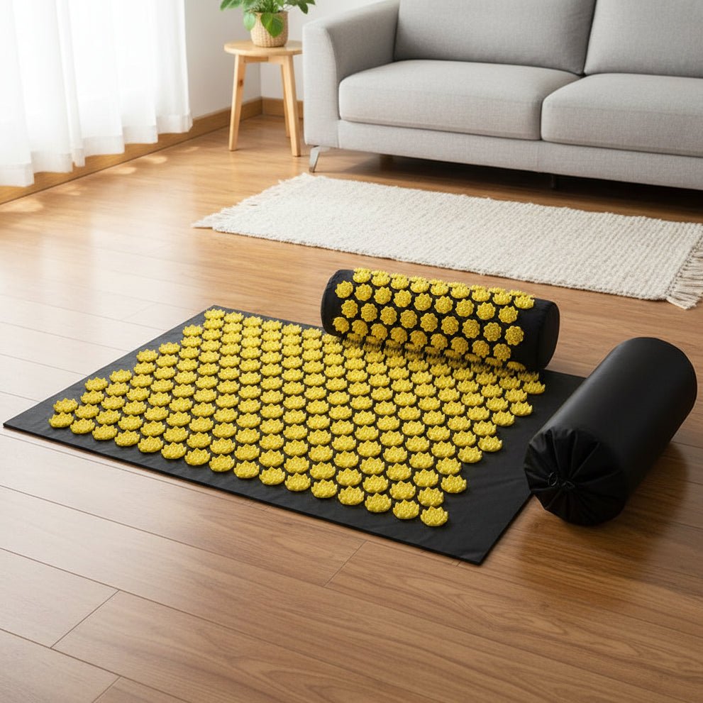 SerenityTouch Acupressure Mat and Cushion Duo for Relaxation