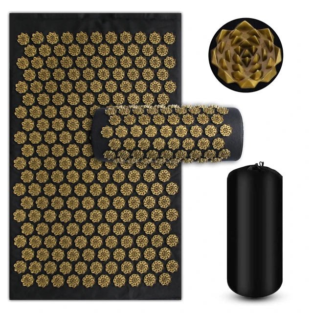 SerenityTouch Acupressure Mat and Cushion Duo for Relaxation