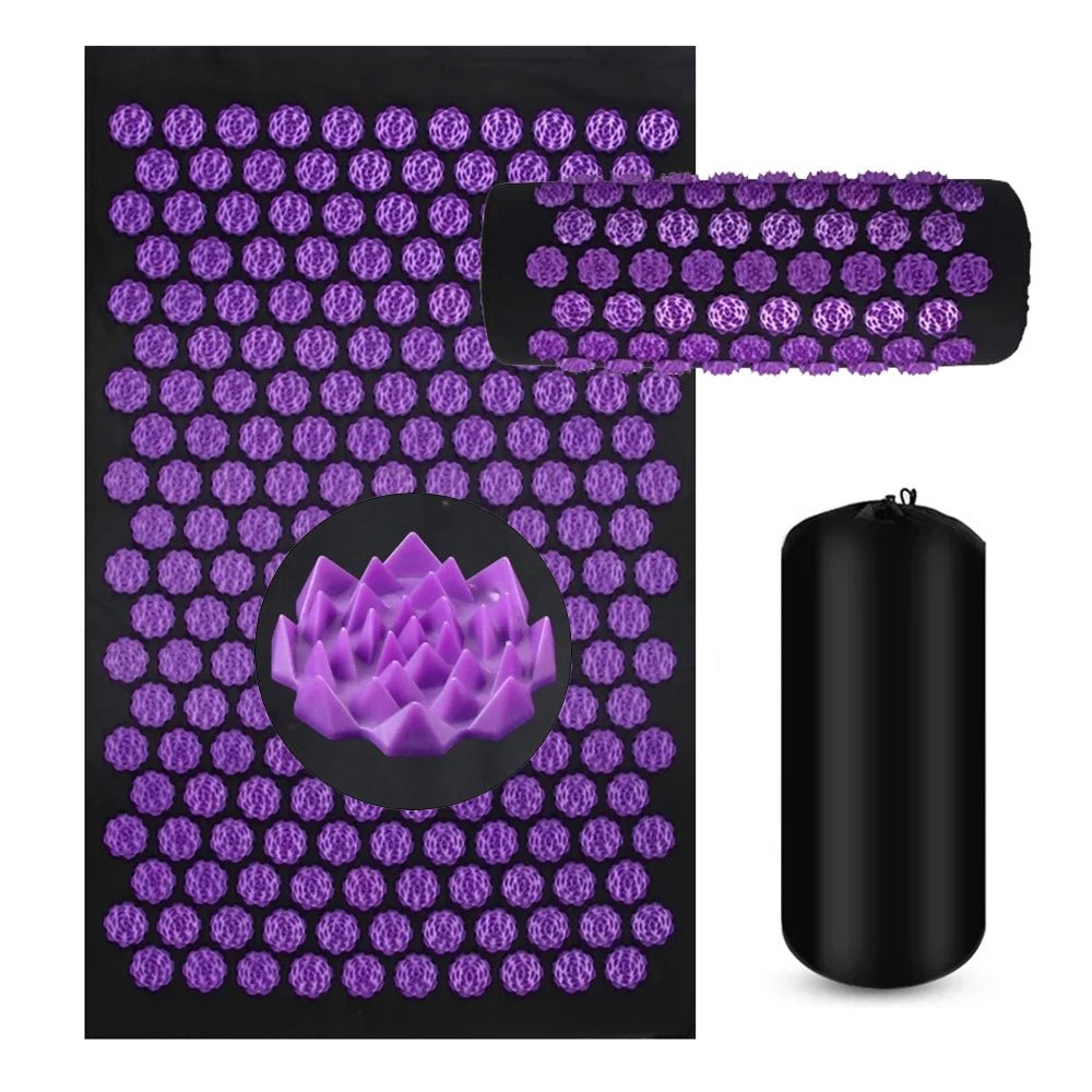 SerenityTouch Acupressure Mat and Cushion Duo for Relaxation