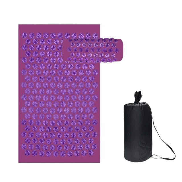 SerenityTouch Acupressure Mat and Cushion Duo for Relaxation