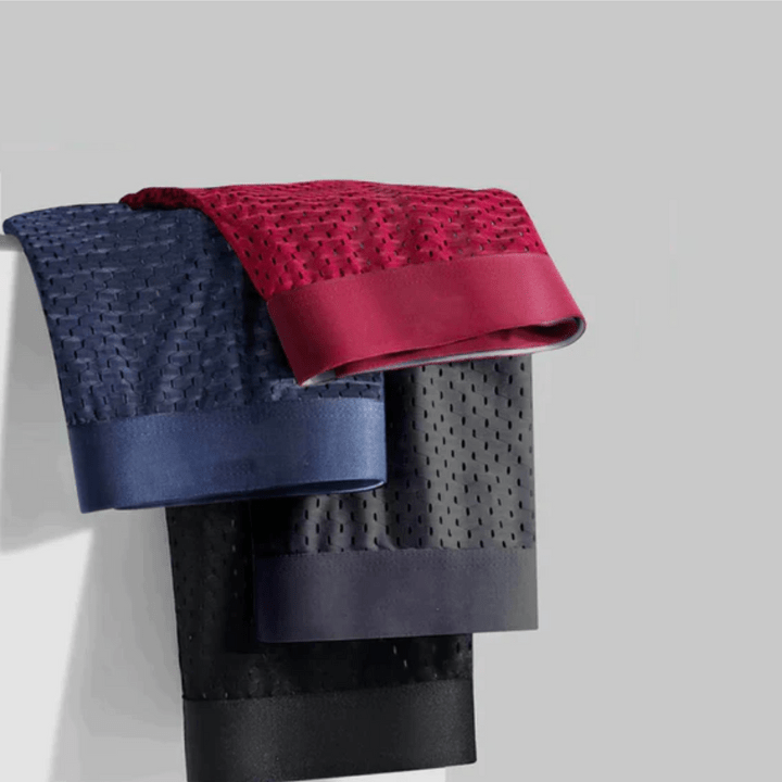EcoComfort Men's Bamboo Boxer Briefs for All-Day Freshness