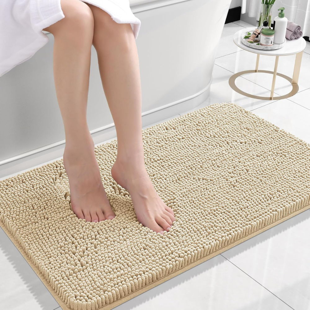 Ultra-Absorbent Non-Slip Bath Mat for Ultimate Comfort