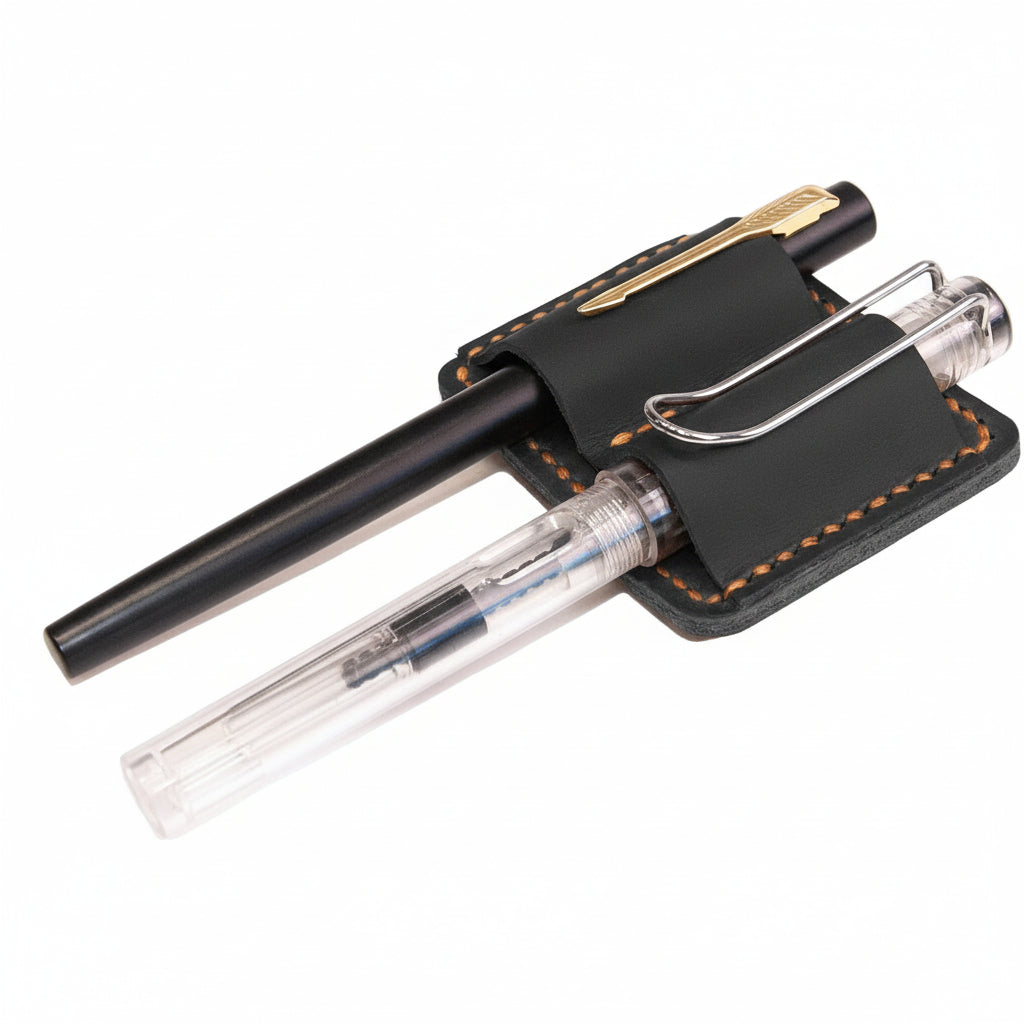 Elegant Leather Clip for Pens - Perfect Journal Accessory