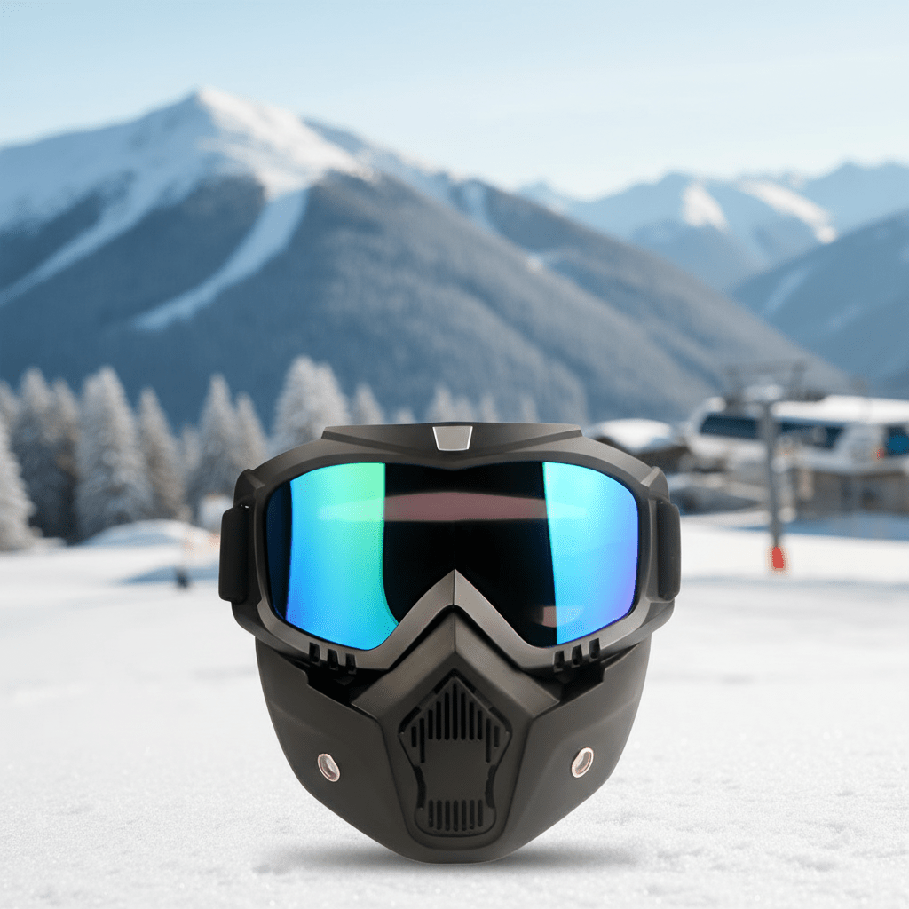 FrostGuard Elite Full-Face Ski Mask with Impact-Resistant Frame