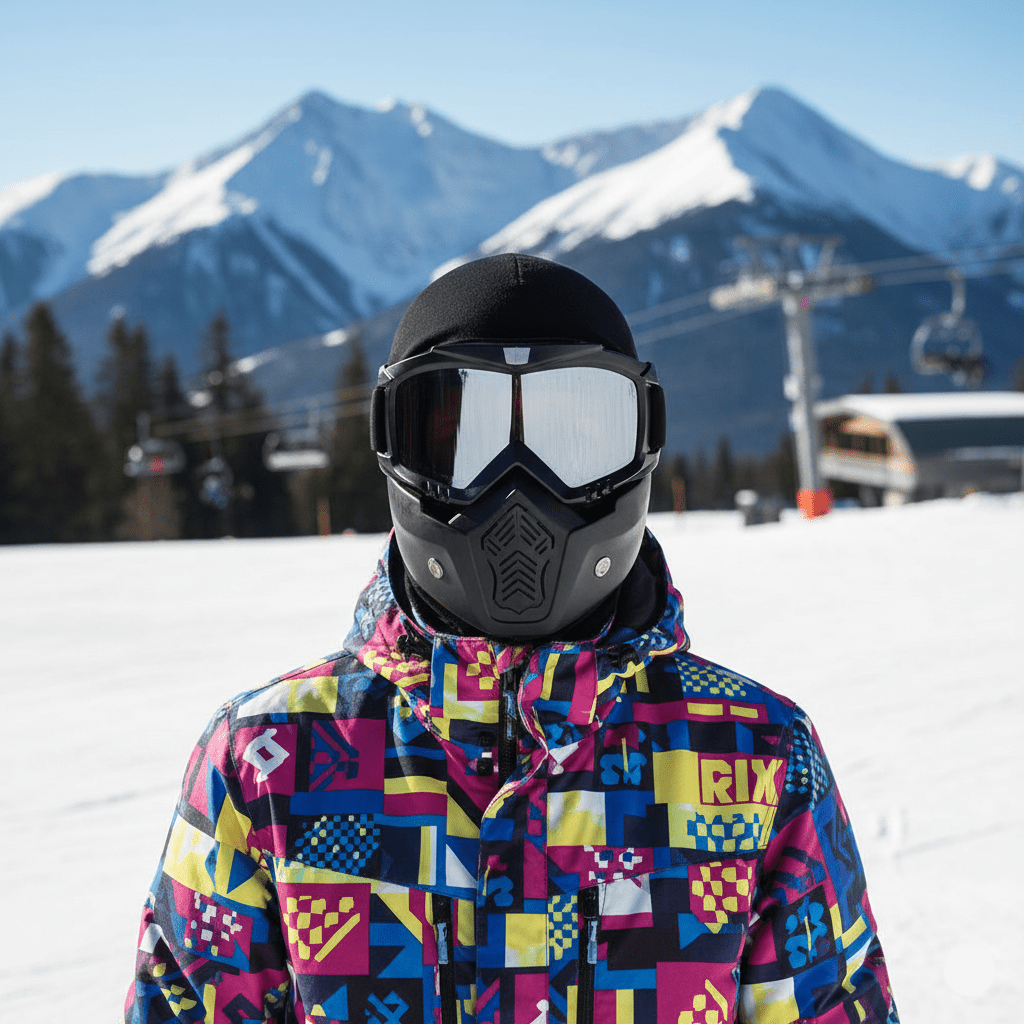 FrostGuard Elite Full-Face Ski Mask with Impact-Resistant Frame