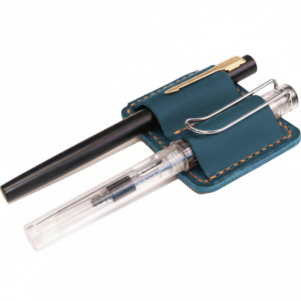 Elegant Leather Clip for Pens - Perfect Journal Accessory