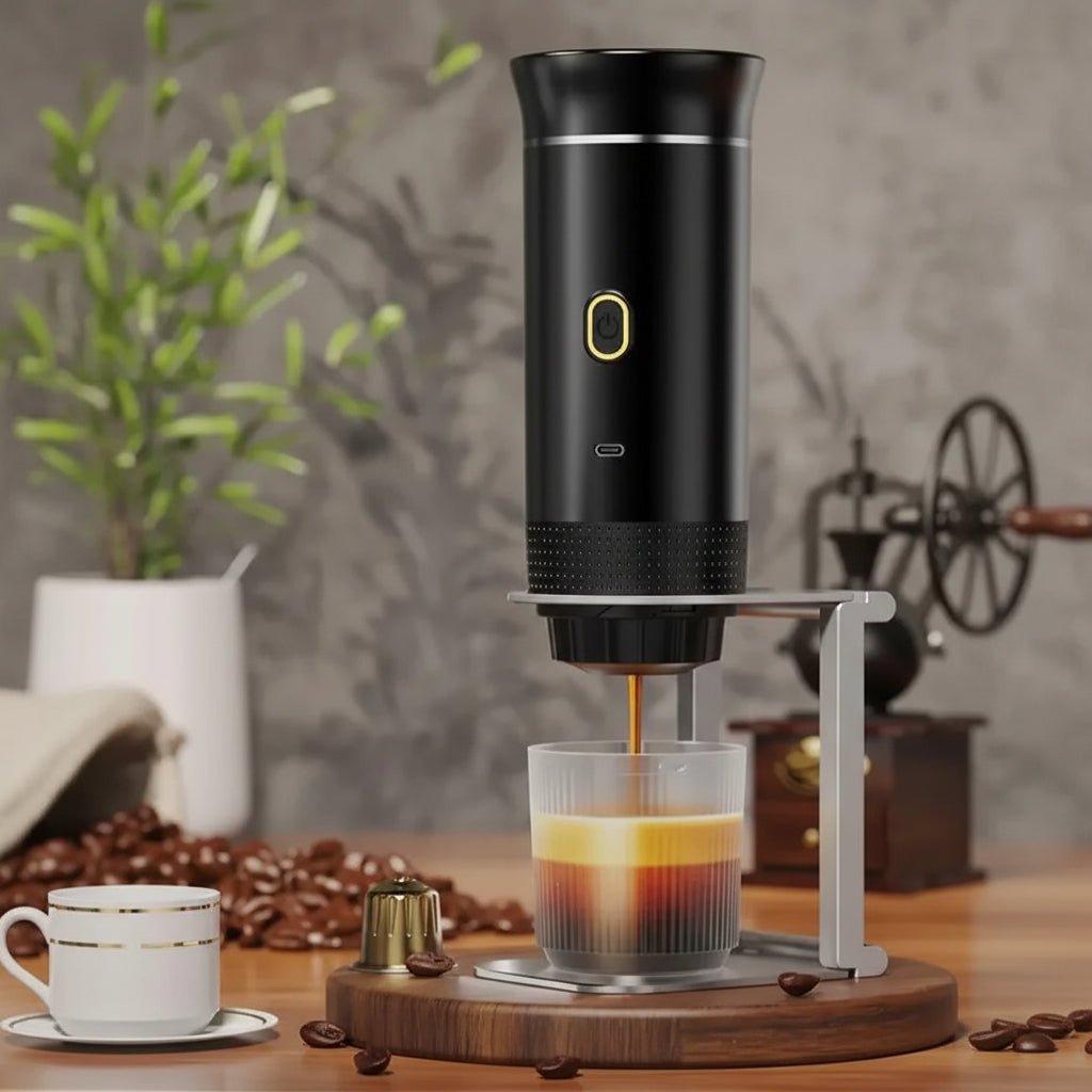 EspressoMaster Portable 3-in-1 Machine for Perfect Brews