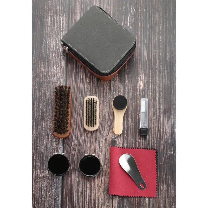 EliteCare 9-Piece Leather Shoe Maintenance Kit