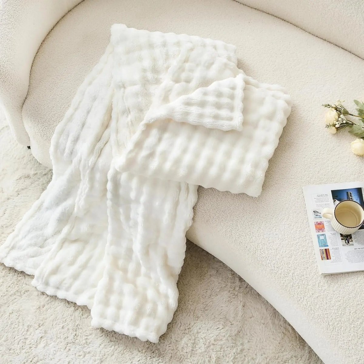 SereneNest 3D Comfort Blanket for Every Season