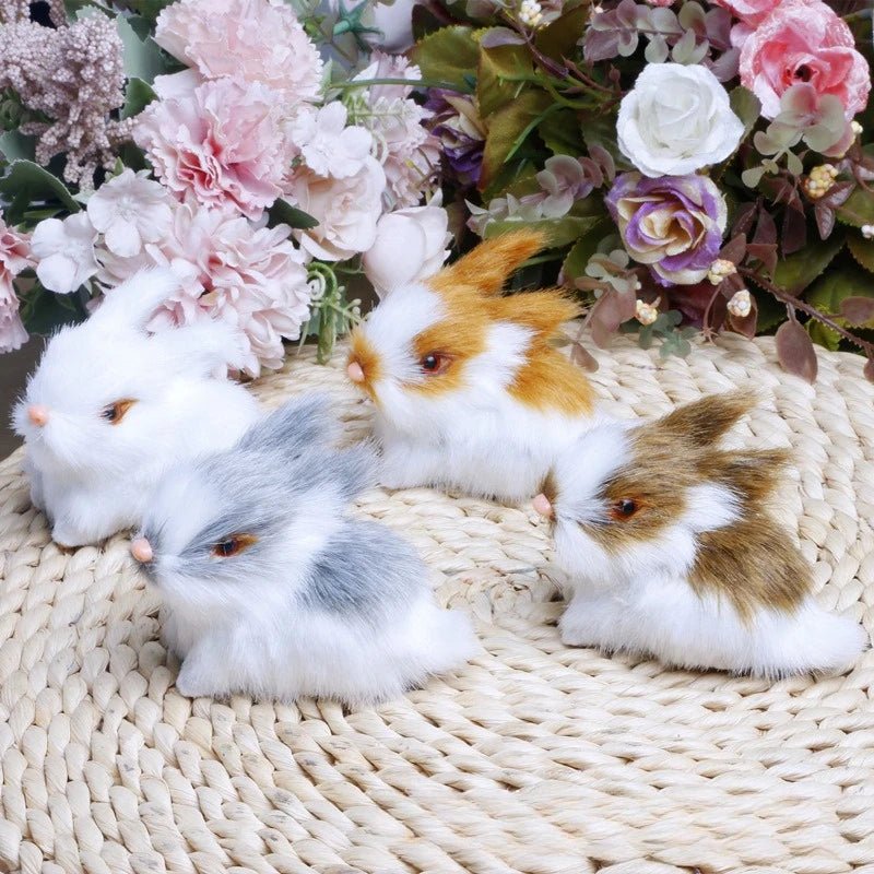 Charming Bunny Figurine Collection for Seasonal Elegance