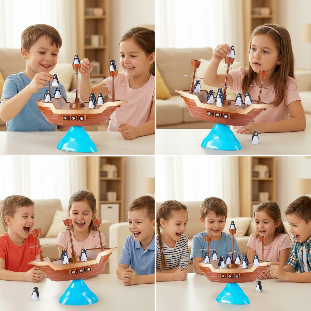 Ahoy Balance Challenge: Stacking Game for Young Explorers